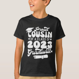 Camiseta Orgulhoso COUSIN de uma Classe de Retrocessor do F