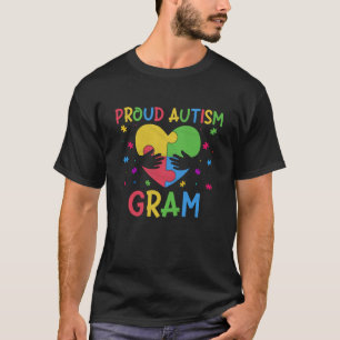 Camiseta Orgulhoso da Família Mês de Conscientização do Aut