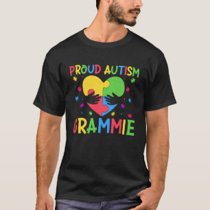 Camiseta Orgulhoso da Família Mês de Conscientização do Aut