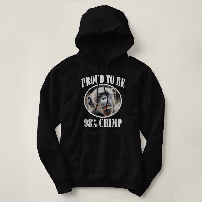 Camiseta Orgulhoso De Ser 98 Chimp (Frente do Design)