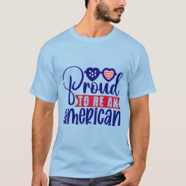 Camiseta Orgulhoso de ser americano