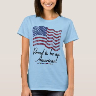 Camiseta Orgulhoso de ser americano!