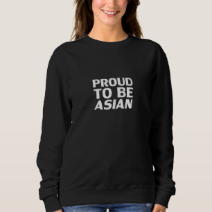 Camiseta Orgulhoso de ser asiático, branco preto