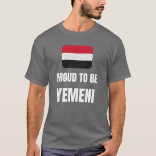 Camiseta Orgulhoso de ser iemenita