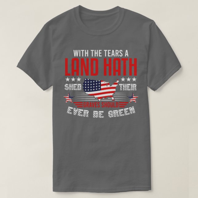 Camiseta Orgulhoso De Ser Patriota Americano (17) (Frente do Design)