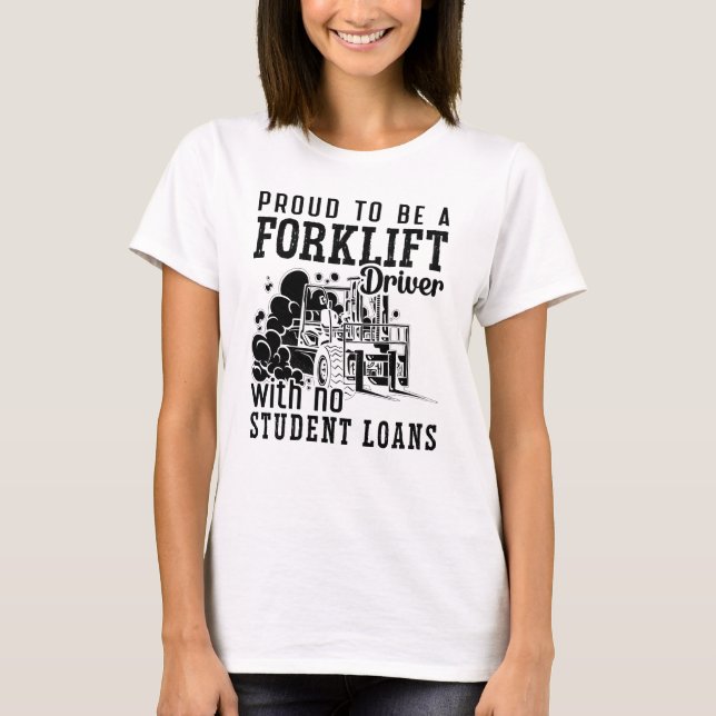 Camiseta Orgulhoso De Ser Um Operador De Elo De Força (Frente)