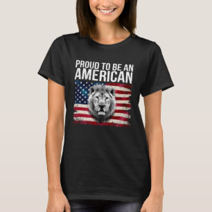 Camiseta Orgulhoso de ser um Patriótico Americano, EUA Vint