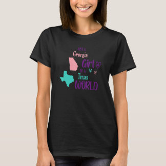 Camiseta Orgulhoso Design de menina Apenas uma garota da Ge