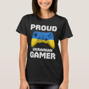 Camiseta Orgulhoso jogador ucraniano Bandeira da Ucrânia Vi
