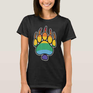 Camiseta Orgulhoso LGBTQ Urso Lésbica Zootecnista Homem Gay