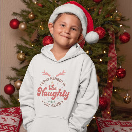 Camiseta Orgulhoso membro do Natal do clube de listas trave
