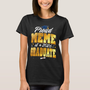 Camiseta Orgulhoso meme feminino de uma graduada da turma d