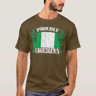 Camiseta Orgulhoso nigeriano
