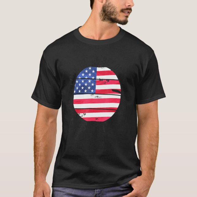Camiseta Orgulhoso Novo Cidadão Americano   Cidadania Ameri (Frente)