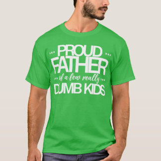 Camiseta Orgulhoso Padre De Um Pouco De Vintagem Realmente
