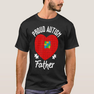 Camiseta Orgulhoso Pai Autista Família Looks Combinando Amo
