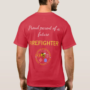 Camiseta Orgulhoso Pai - Bombeiro