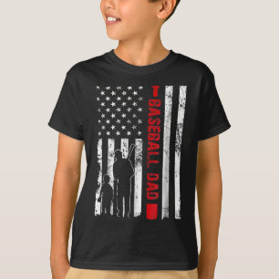 Camiseta Orgulhoso Pai Bysebyll Bandeira Americana Dia do P