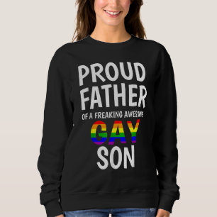 Camiseta Orgulhoso Pai Da Gay Filho Incrível Da Família Org