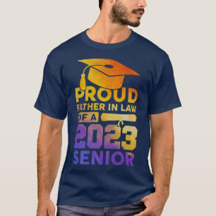 Camiseta Orgulhoso Pai da Lei de uma Classe Mais velho 2023