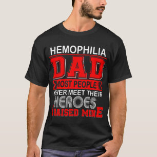 Camiseta Orgulhoso Pai de Hemofilia Eu Criei o Meu