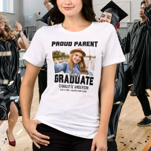 Camiseta Orgulhoso Pai De Um Graduado Graduação