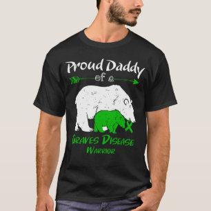 Camiseta Orgulhoso Pai de uma Conscientização da Doença de
