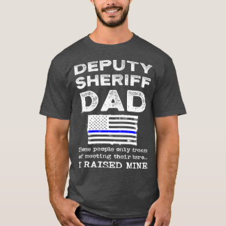 Camiseta Orgulhoso Pai-Xerife Padre Thin Blue Line