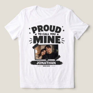 Camiseta Orgulhoso por chamar você de personalizado