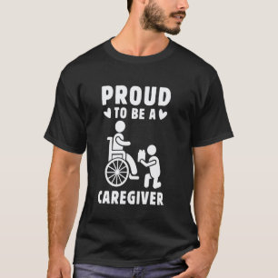 Camiseta Orgulhoso Por Ser Cuidador Assistência Enfermagem