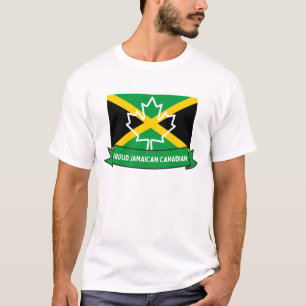 CAMISETA ORGULHOSO POR SER O CANADIANO JAMAICANO