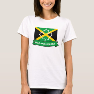 CAMISETA ORGULHOSO POR SER O CANADIANO JAMAICANO