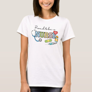 Camiseta Orgulhoso por Ser um Enfermeiro – Linda Estampa Mé