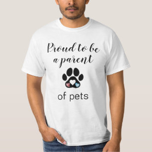 Camiseta Orgulhoso por ser um Pai de Pets