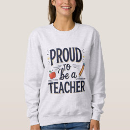 Camiseta Orgulhoso por Ser um Professor – Tipografia Divert