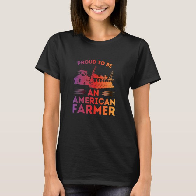 CAMISETA ORGULHOSO POR SER UMA PLANTADORA DE TRABALHADORES  (Frente)