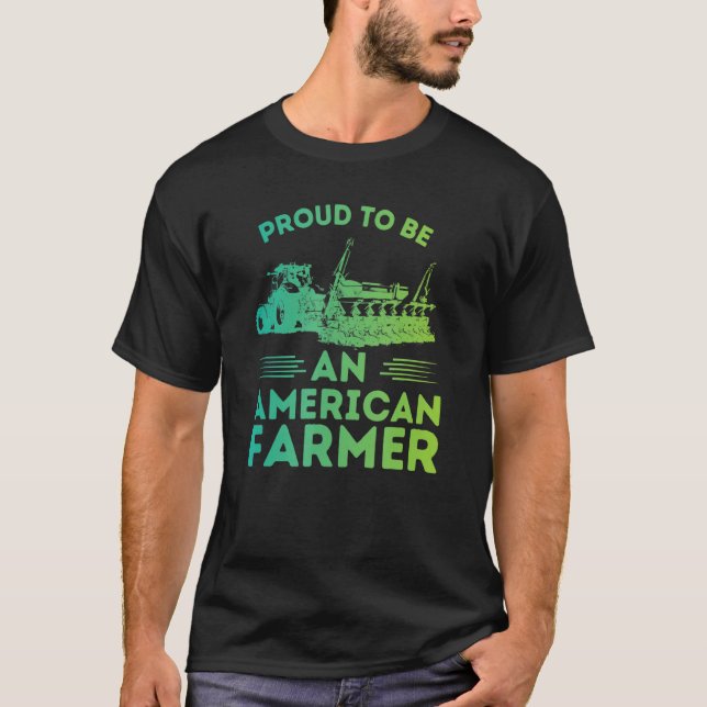 CAMISETA ORGULHOSO POR SER UMA PLANTADORA DE TRABALHADORES  (Frente)