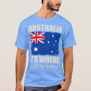 Camiseta Orgulhoso presente patriótico australiano c