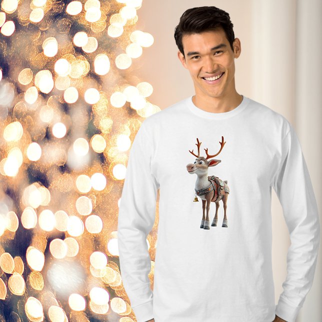 Camiseta Orgulhoso Reindeer Men's Tee (Criador carregado)