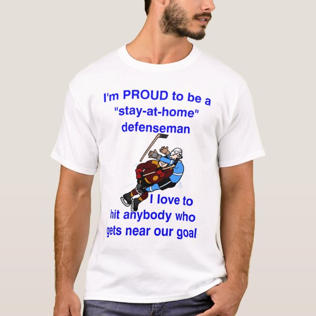 Camiseta Orgulhoso ser d-man da estada em casa (Frente)