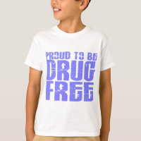Orgulhoso ser droga livre 2 a luz - azul