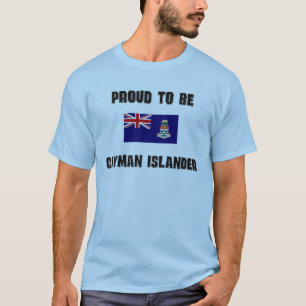 Camiseta Orgulhoso ser INSULAR do CAIMÃO