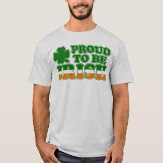 Camiseta Orgulhoso ser irlandês