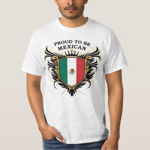 Camiseta Orgulhoso ser mexicano