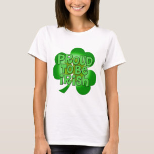Camiseta Orgulhoso ser roupa irlandês
