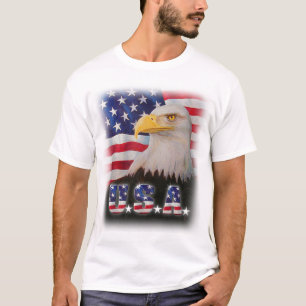 Camiseta Orgulhoso ser um americano