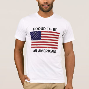 Camiseta Orgulhoso ser um americano!