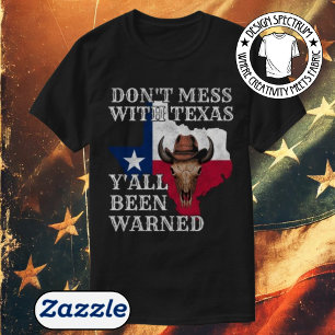 Camiseta Orgulhoso Texano Estado da Estrela Solitária