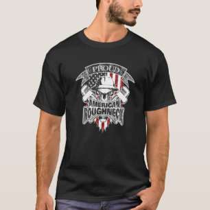 Camiseta Orgulhoso Trabalhador de Petróleo da Torre de Perf