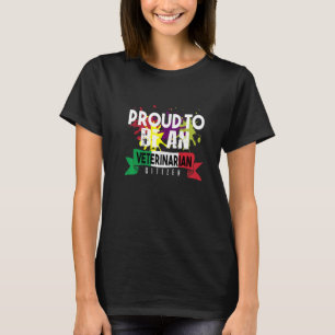 Camiseta Orgulhoso veterinário cidadão Profissão profission